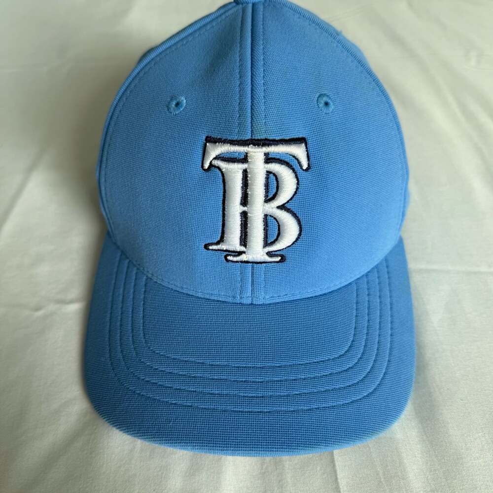 Pacific Headwear 298M Youth Performance Tampa Bay Rays Logo Baseball Cap